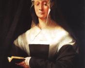 雅各布 达 蓬托尔莫 : Portrait of Maria Salviati